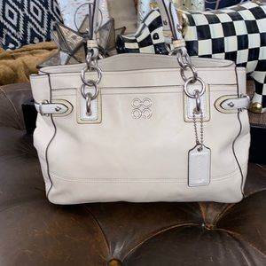 Authentic Coach Colette Leather Carryall